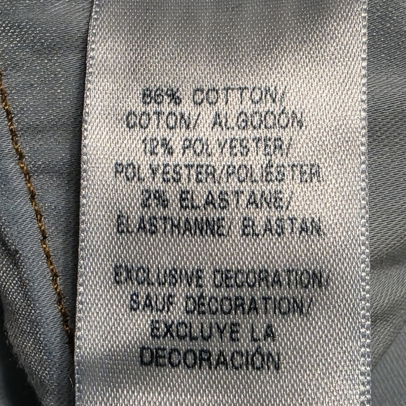 Lucky Brand Jeans Ava Mid Rise Skinny Dark Wash Denim Womens Size Small 28 / 6 - Picture 6 of 8